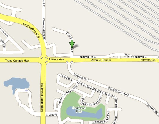 Map to Jorey Electric